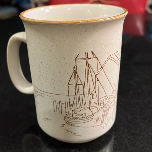 Stoneware Coffee Cup - Va Au Lave-Vaisselle Coree Collection Manoir - Picture 5 of 7